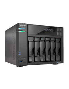 Nas Asustor As6706T  Tower  6X (3.5" Sata Hdd/ 2.5" Ssd)  Intel Celeron N5105  8Gb Ddr4 Sodimm (Max. 16Gb), 2X 2.5Gbe, 4X M.2 22