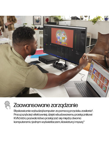 Hp Monitor Pro Seria 7 4K Thunderbolt 4 – 732Pk, 31,5”