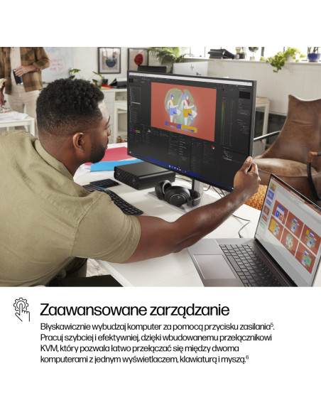 Hp Monitor Pro Seria 7 4K Thunderbolt 4 – 732Pk, 31,5”