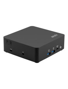 Msi Cubi Nuc Ai 1Umg-06Seu Intel Core Ultra 7 155H 16Gb Ssd1Tb Intel Arc Graphics Ax211 Wifi 6E Windows 11 Pro Black