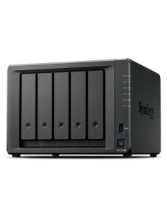 Nas Synology Ds1525+, Tower, 5X 2.5"/3.5" Sata + 2X M.2 2280 Nvme Ssd, Amd Ryzen V1500B, 8Gb Ddr4 (Max.32Gb), 2X 2.5Gbe Rj-45, 2