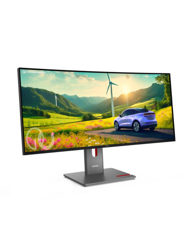 Lenovo Thinkvision P34Wd-40 34" Wqhd 120Hz 300Nits Ag Usb Hdmi Dp Lan Eclipse Black 3Y