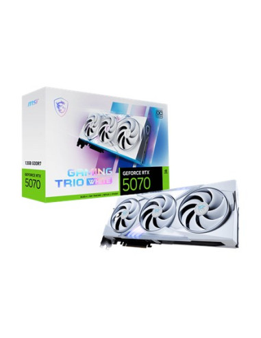 Msi Gaming Geforce Rtx 5070 12G Trio Oc White Nvidia 12 Gb Gddr7