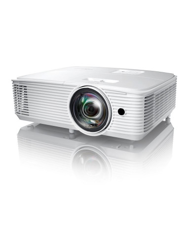 Optoma H117St Projektor Krótkiego Rzutu 3800 Ansi Lumenów Dlp Wxga (1280X800) Kompatybilność 3D Biały