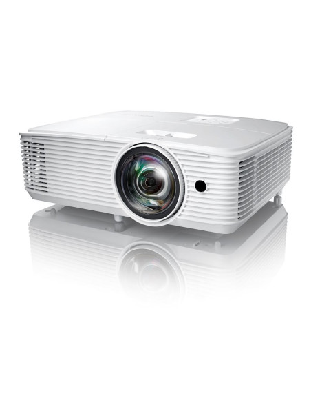 Optoma H117St Projektor Krótkiego Rzutu 3800 Ansi Lumenów Dlp Wxga (1280X800) Kompatybilność 3D Biały