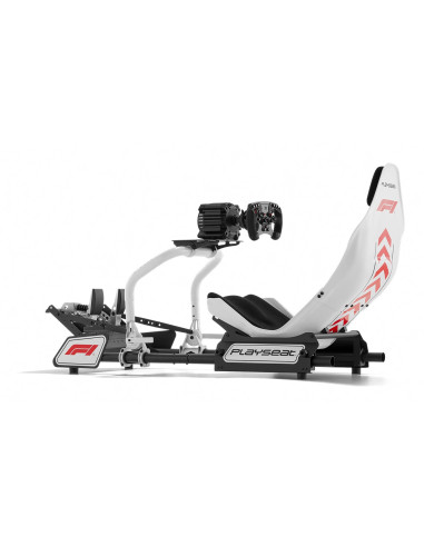 Fotel Dla Gracza Playseat Formula Instinct - F1 Edition Uniwersalny Obite Siedzisko Czarny, Biały