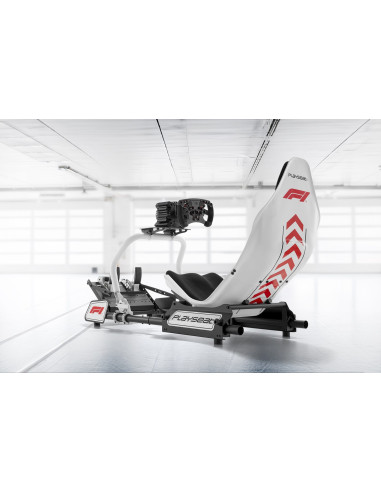 Fotel Dla Gracza Playseat Formula Instinct - F1 Edition Uniwersalny Obite Siedzisko Czarny, Biały