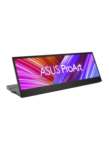 Asus Proart Pa147Cdv Monitor Komputerowy 35,6 Cm (14") 1920 X 550 Px Lcd Ekran Dotykowy Czarny