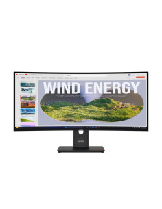 Lenovo Thinkvision T34Wd-40 34" Wqhd 120Hz 300Nits Ag Usb Hdmi Dp Lan Eclipse Black 3Y