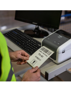 Brother Td-4520Dn Drukarka Etykiet Bezpośrednio Termiczny 300 X 300 Dpi 203 Mm/S Przewodowa Przewodowa Sieć Lan 2