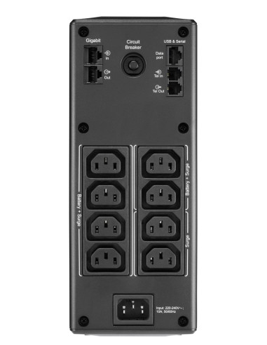 Back Ups Pro Br 1600Va 8/Outlets Avr Lcd Interface Back U