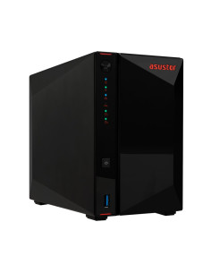 Nas Asustor As5402T  Tower  2X (3.5" Sata Hdd/ 2.5" Ssd)  Intel Celeron N5105, 4Gb Ddr4 Sodimm (Max. 16Gb), 2X 2.5Gbe, 4X M.2 22 2