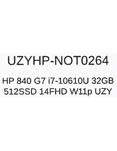 Hp Elitebook 840 G7 I7-10610U 32Gb 512Gb Ssd 14" Fhd Win11Pro + Zasilacz Używany