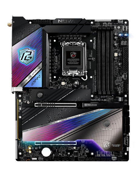 Asrock Phantom Gaming Z890 Nova Wifi Intel Z890 Lga 1851 (Socket V1) Atx
