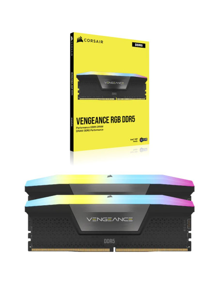 Corsair Vengeance Rgb Cmh64Gx5M2B6400C32 Moduł Pamięci 64 Gb 2 X 32 Gb Ddr5 6400 Mhz