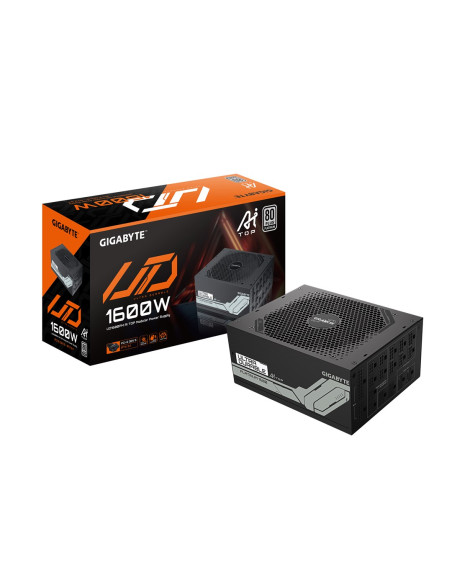 Gigabyte Ud1600Pm Pg5 Ai Top Moduł Zasilaczy 1600 W 20+4 Pin Atx Atx Czarny