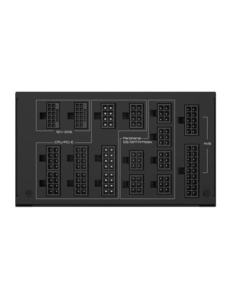 Gigabyte Ud1600Pm Pg5 Ai Top Moduł Zasilaczy 1600 W 20+4 Pin Atx Atx Czarny
