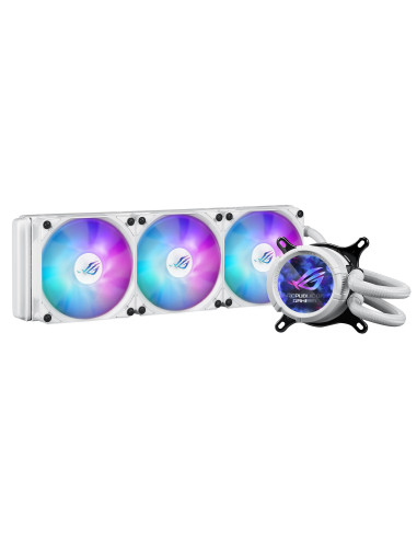 Asus Rog Strix Lc Iii 360 Argb White Edition Procesor Chłodnica Cieczy All-In-One 12 Cm Biały