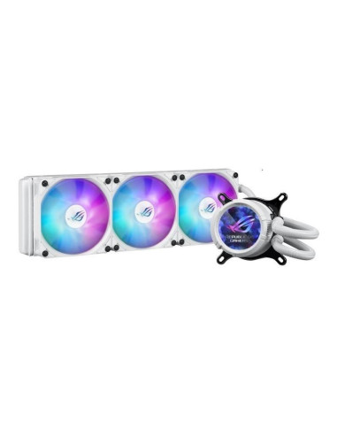 Asus Rog Strix Lc Iii 360 Argb White Edition Procesor Chłodnica Cieczy All-In-One 12 Cm Biały