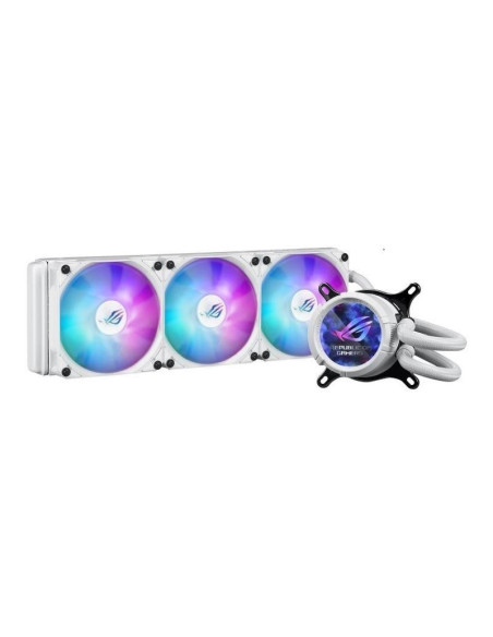 Asus Rog Strix Lc Iii 360 Argb White Edition Procesor Chłodnica Cieczy All-In-One 12 Cm Biały