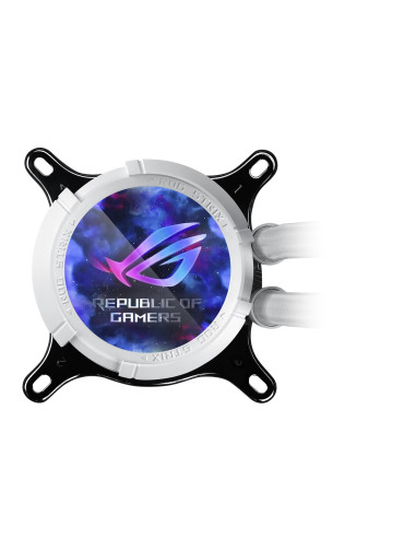 Asus Rog Strix Lc Iii 360 Argb White Edition Procesor Chłodnica Cieczy All-In-One 12 Cm Biały