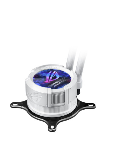Asus Rog Strix Lc Iii 360 Argb White Edition Procesor Chłodnica Cieczy All-In-One 12 Cm Biały