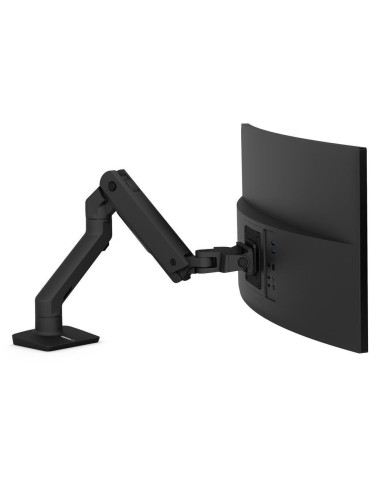 Ergotron Hx Desk Monitor Arm Mbk/42In 9-19Kg Tilt 75 Mis-D 10Y W