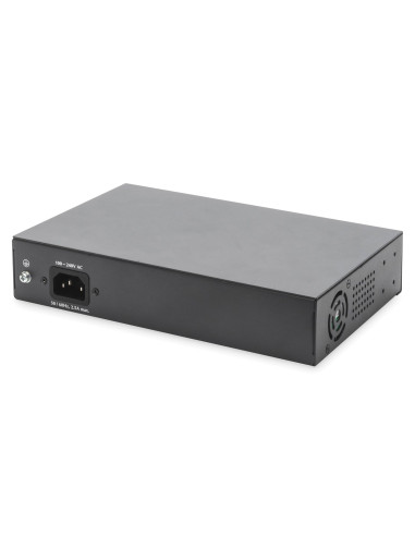 Digitus Przełącznik Sieciowy Niezarządzalny Desktop 8X Rj45 Gb/S (W Tym 6Xpoe)+ 2X Sfp, Poe++ Max Budżet 180W
