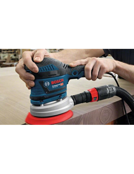 Bosch Gex 40-150 Professional Szlifierka Tarczowa 12000 Rpm 24000 Opm Czarny, Niebieski, Szary, Czerwony 400 W