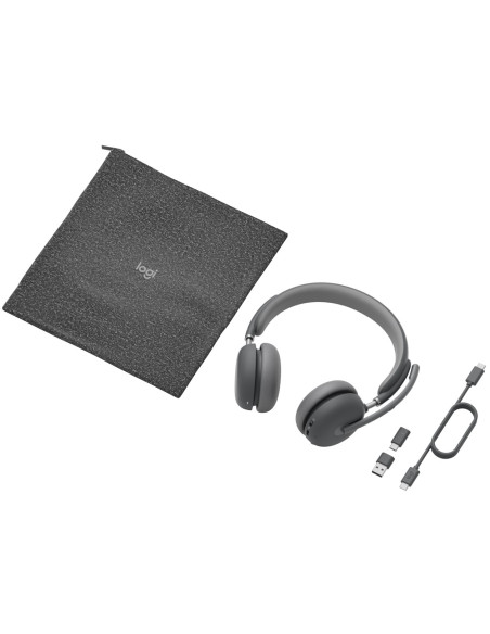Logitech Zone Wireless 2 Zestaw Słuchawkowy Przewodowy I Bezprzewodowy Opaska Na Głowę Biuro/Centrum Telefoniczne Usb Type-C Blu