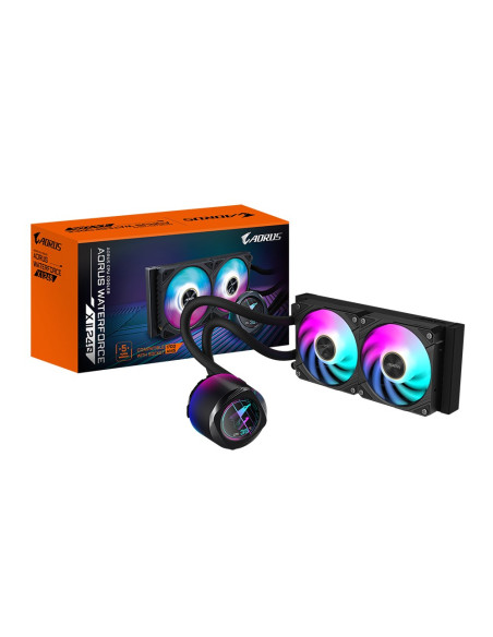 Gigabyte Aorus Waterforce X Ii 240 Procesor Chłodnica Cieczy All-In-One 12 Cm Czarny