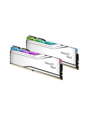 G.skill Trident Z5 Royal Rgb Ddr5 2X16Gb 6400Mhz Cl32 Xmp3 Silver F5-6400J3239G16Gx2-Tr5S