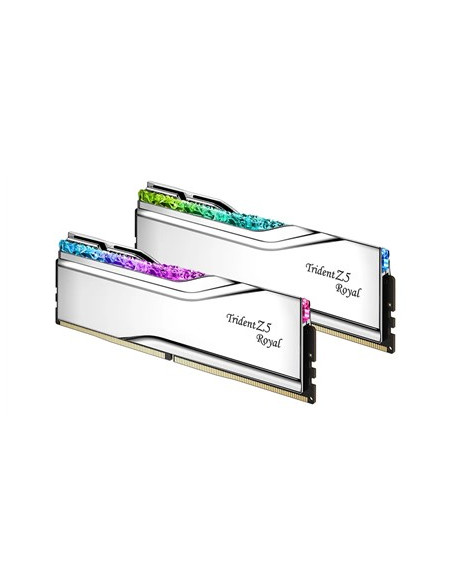 G.skill Trident Z5 Royal Rgb Ddr5 2X16Gb 6400Mhz Cl32 Xmp3 Silver F5-6400J3239G16Gx2-Tr5S