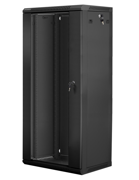 Lanberg Wf01-6427-10B Stojak 27U Szafa Wisząca Czarny