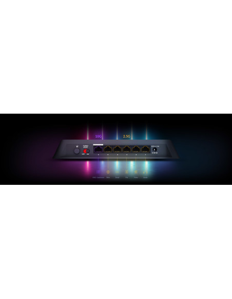 6-Port Unmanaged Desktop Switch/Multi-Gigabit