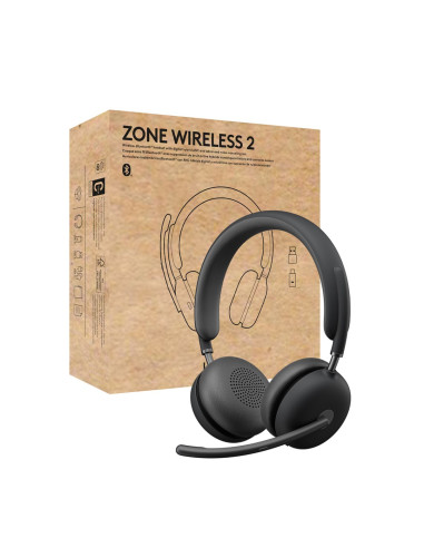Słuchawki Bezprzewodowe Zone Wireless 2 Uc/Graphite Uc - 2.4Ghz/Bt Emea-914