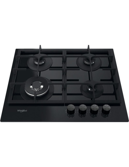 Whirlpool Aktl 629/Nb1 Płyta Kuchenna Czarny Wbudowany 59 Cm Gaz 4 Stref(Y)