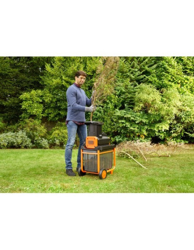 Bd Rozdrabniacz Do Gałęzi 2800W O Średnicy 40Mm
