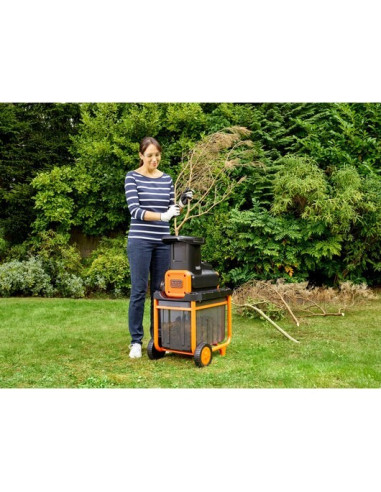 Bd Rozdrabniacz Do Gałęzi 2800W O Średnicy 40Mm