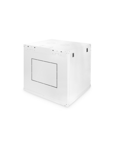 Digitus Szafa Sieciowa Wisząca Dynamic 19" 12U Rack 600X600, Drzwi Szyba, Szary, Niedzielona, Złożona, 60Kg