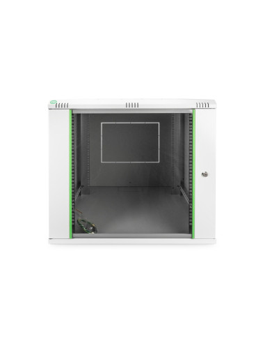 Digitus Szafa Sieciowa Wisząca Dynamic 19" 12U Rack 600X600, Drzwi Szyba, Szary, Niedzielona, Złożona, 60Kg