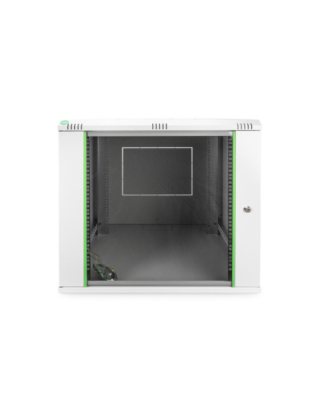 Digitus Szafa Sieciowa Wisząca Dynamic 19" 12U Rack 600X600, Drzwi Szyba, Szary, Niedzielona, Złożona, 60Kg
