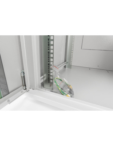 Digitus Szafa Sieciowa Wisząca Dynamic 19" 12U Rack 600X600, Drzwi Szyba, Szary, Niedzielona, Złożona, 60Kg