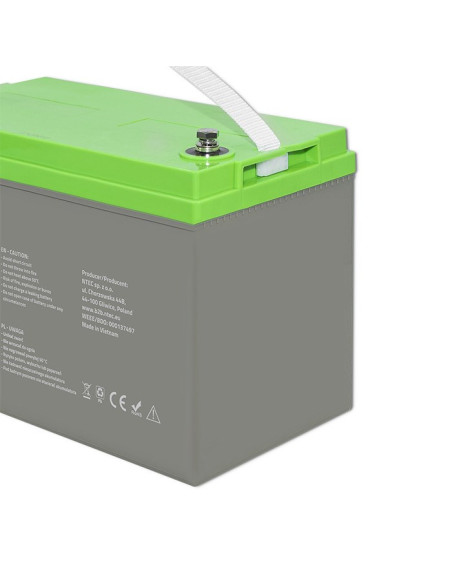 Qoltec 53077 Akumulator Ołowiany (Vrla) 12 V 100 Ah