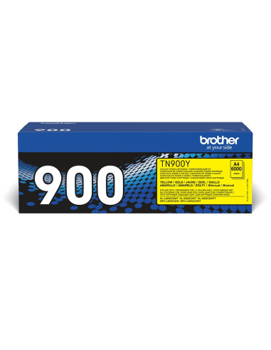 Kaseta Z Tonerem Brother Tn-900Y, 1 Sztuka, Oryginalny, Żółty