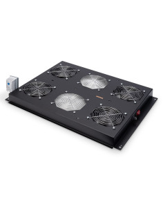 Digitus Panel Wentylacyjny 19'' Dla Szaf Serwerowych Serii Unique, 4 X Wentylator, Termostat, Czarny