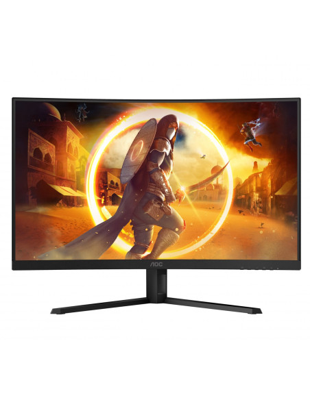 Aoc G4 Cq32G4Ve Monitor Komputerowy 81,3 Cm (32") 2560 X 1440 Px Quad Hd Lcd Czarny, Szary