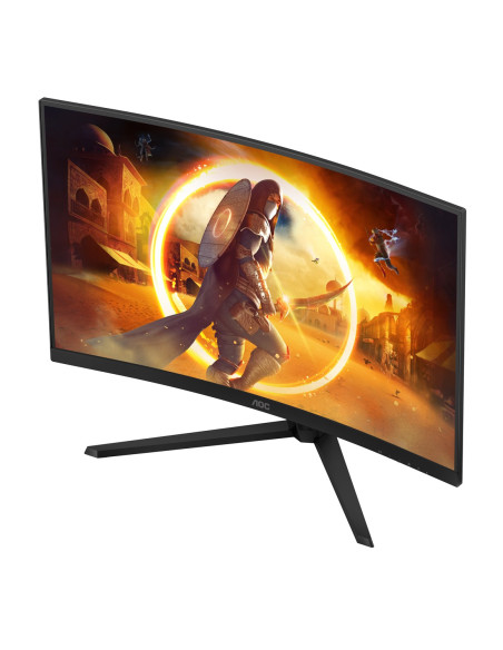 Aoc G4 Cq32G4Ve Monitor Komputerowy 81,3 Cm (32") 2560 X 1440 Px Quad Hd Lcd Czarny, Szary
