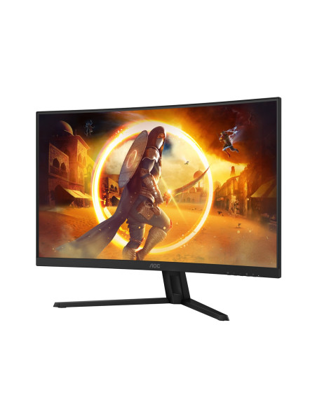 Aoc G4 Cq32G4Ve Monitor Komputerowy 81,3 Cm (32") 2560 X 1440 Px Quad Hd Lcd Czarny, Szary