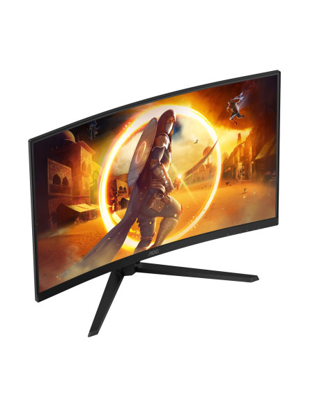 Aoc G4 Cq32G4Ve Monitor Komputerowy 81,3 Cm (32") 2560 X 1440 Px Quad Hd Lcd Czarny, Szary